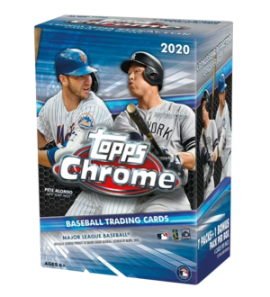 2020 MLB Topps Chrome Baseball Blaster Value Box