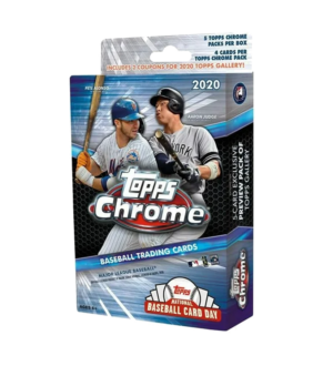 2020 MLB Topps Chrome Baseball Hanger Box