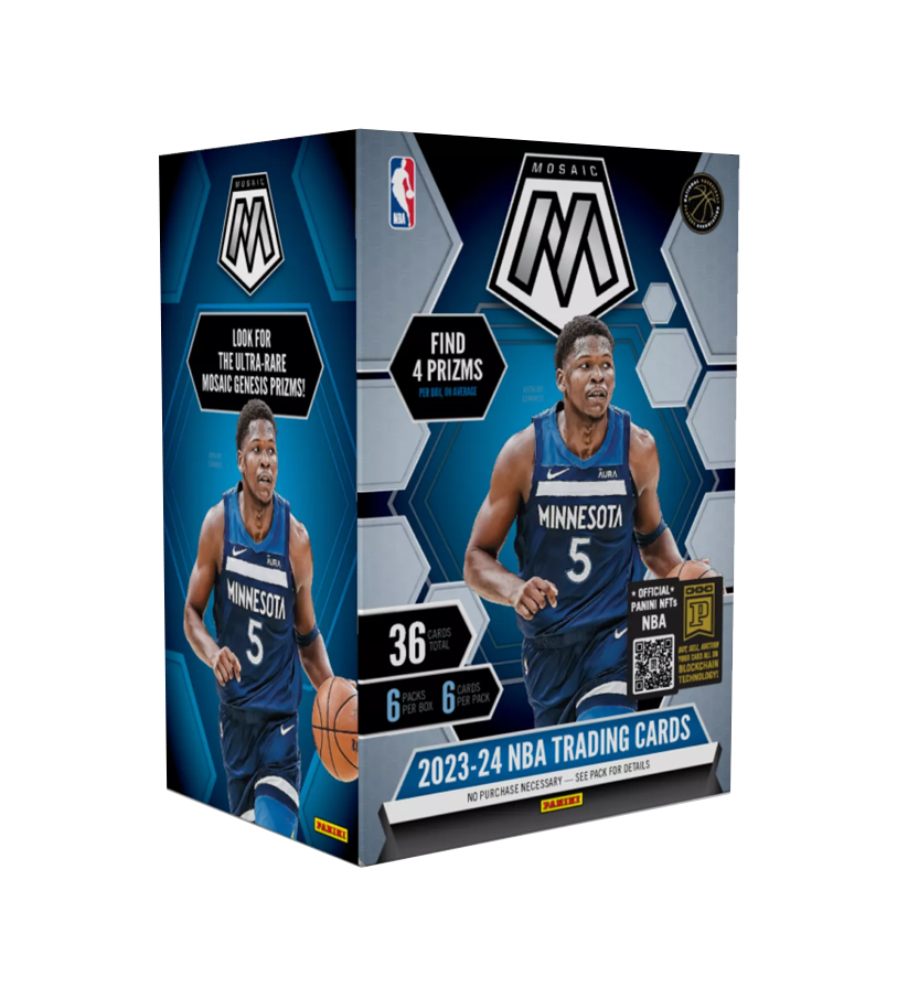 2023-24 Panini Mosaic NBA Basketball Blaster Box – Cardboard Legacy Store