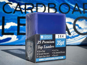 Cardboard Legacy 35 Point Top Loaders