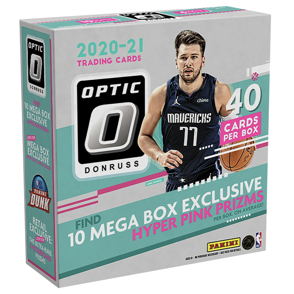 2020 Panini Donruss Optic Basketball Mega Box – Cardboard Legacy Store