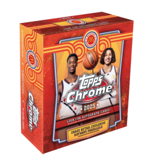 2025 Topps Chrome McDonalds All American Basketball Mega Box (3/26)