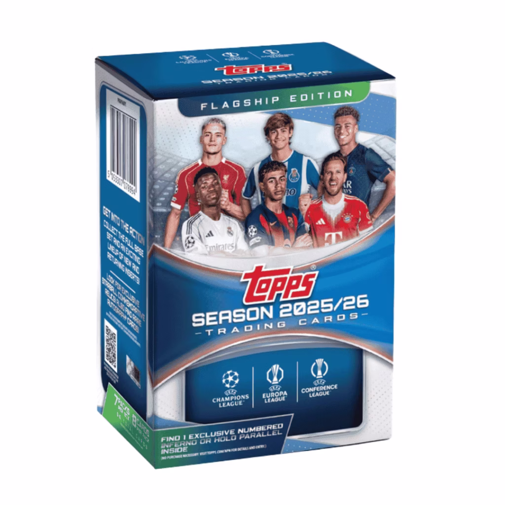 2025-26 Topps UEFA Club Competitions Soccer Blaster Box